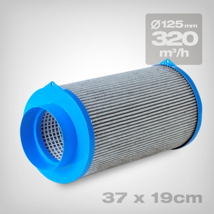 CarbonActive Homeline 400Z m³/h, 125 mm – Growmart