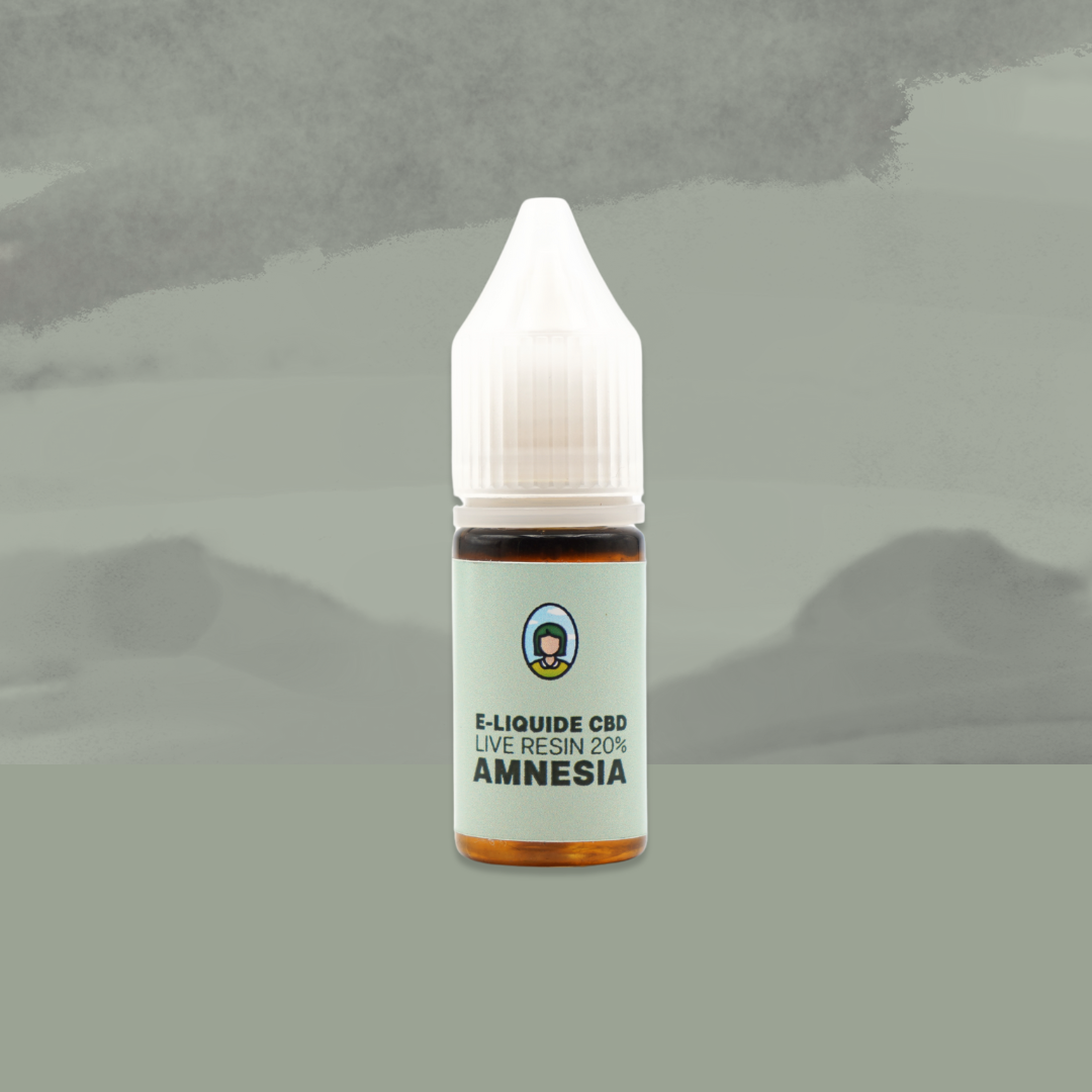 E-liquid 20% CBD - Amnesia – Mama Kana