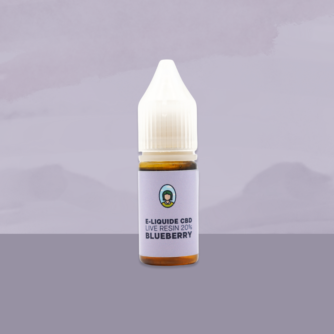 E-liquid 20% CBD - Blueberry – Mama Kana