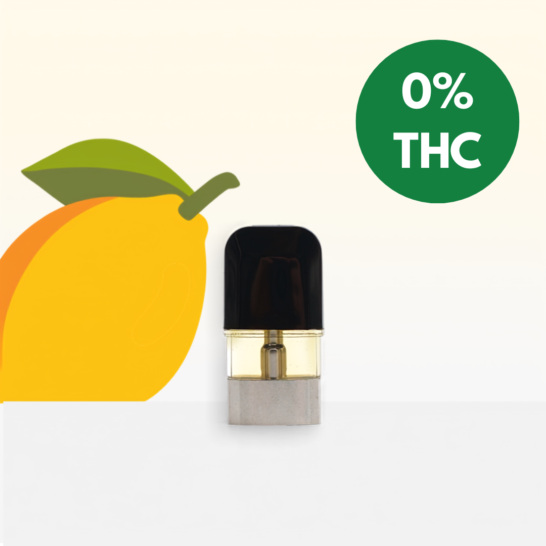 0% THC Lemon Cartridge – Mama Kana