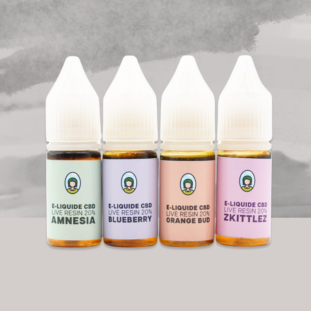 Pack E-liquids 20% CBD – Mama Kana