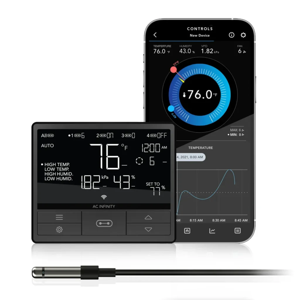 AC Infinity Controller 69 PRO WiFi Smart Climate Controller – Alchimia Grow Shop