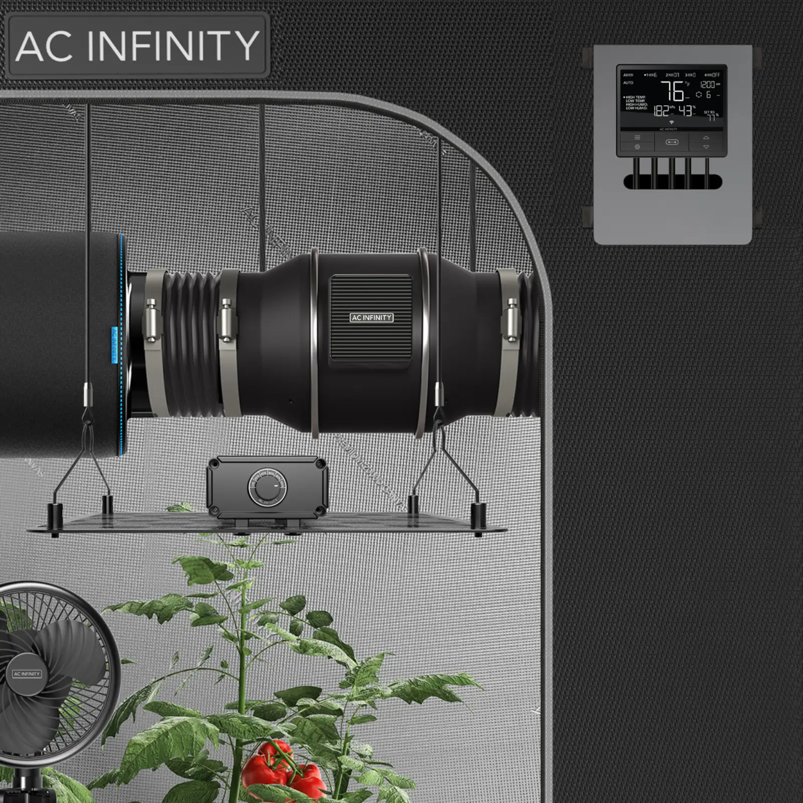AC Infinity Controller 69 PRO WiFi Smart Climate Controller – Alchimia Grow Shop