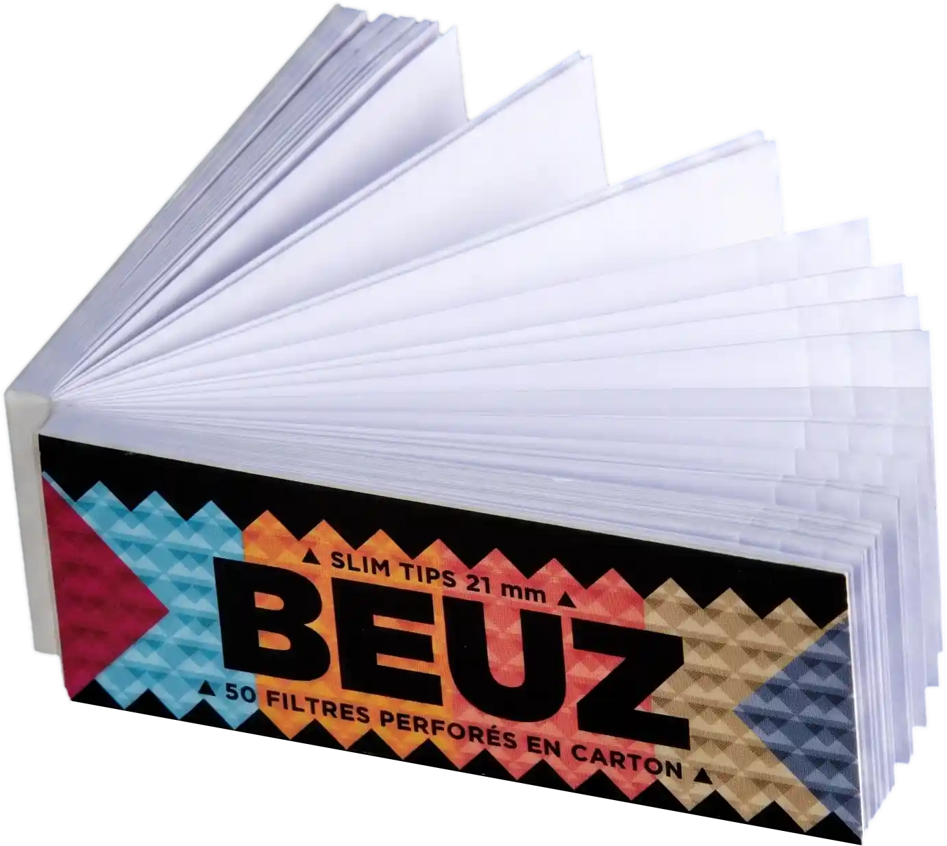 Beuz slim 21 mm cardboard filter tips