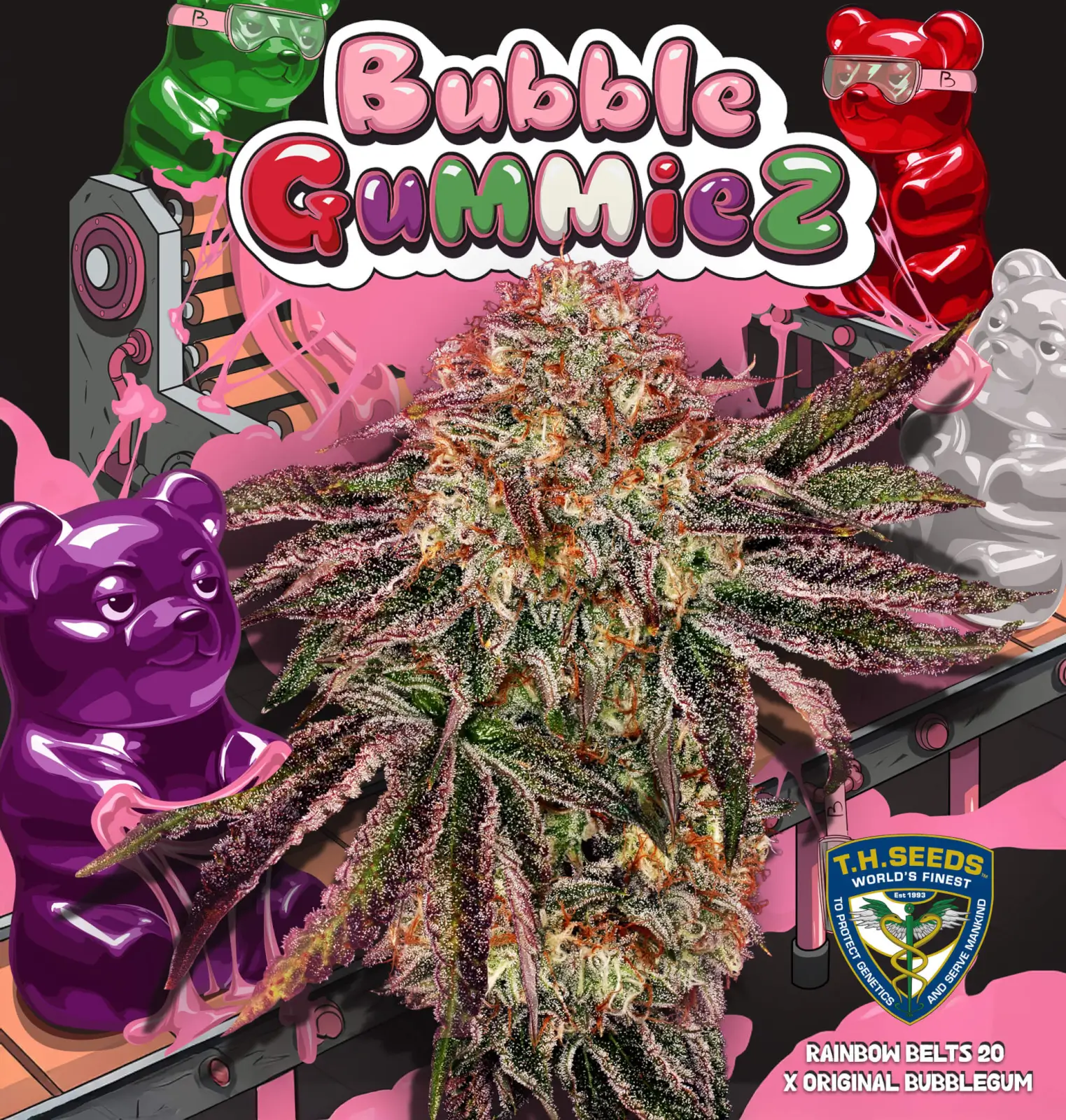 BubbleGummieZ Feminized – Alchimia Grow Shop