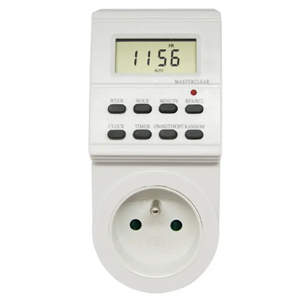 Digital Timer Programmable CE (Prise Française) – Alchimia Grow Shop