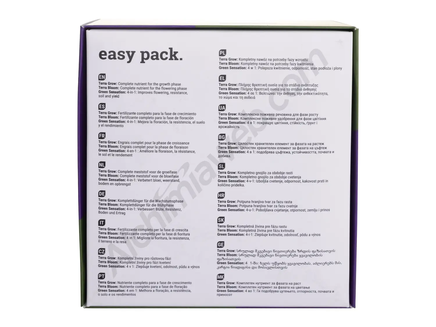 Easy Pack Terra by Plagron – Alchimia Grow Shop
