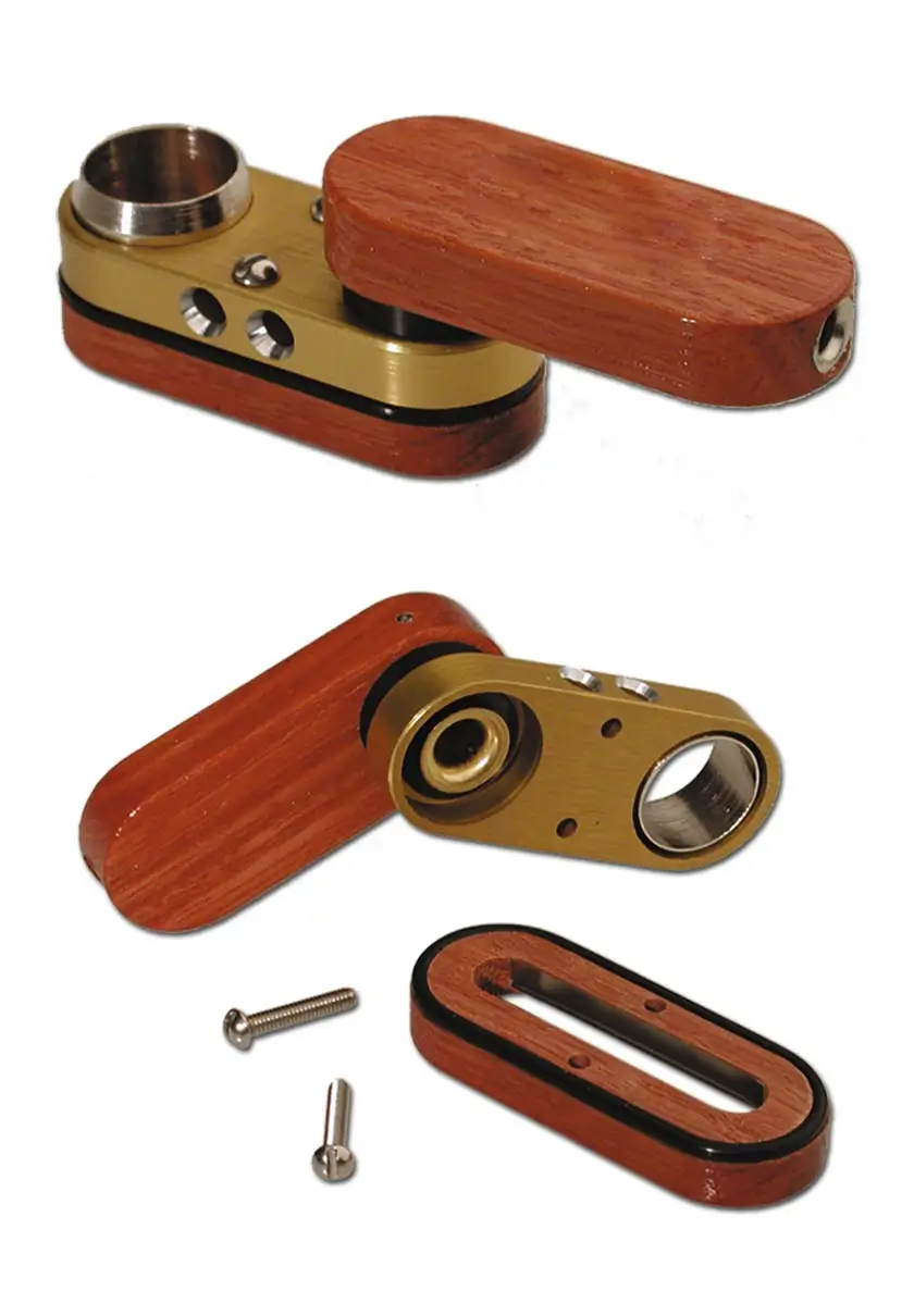 Foldable Wooden Pipe – Alchimia Grow Shop