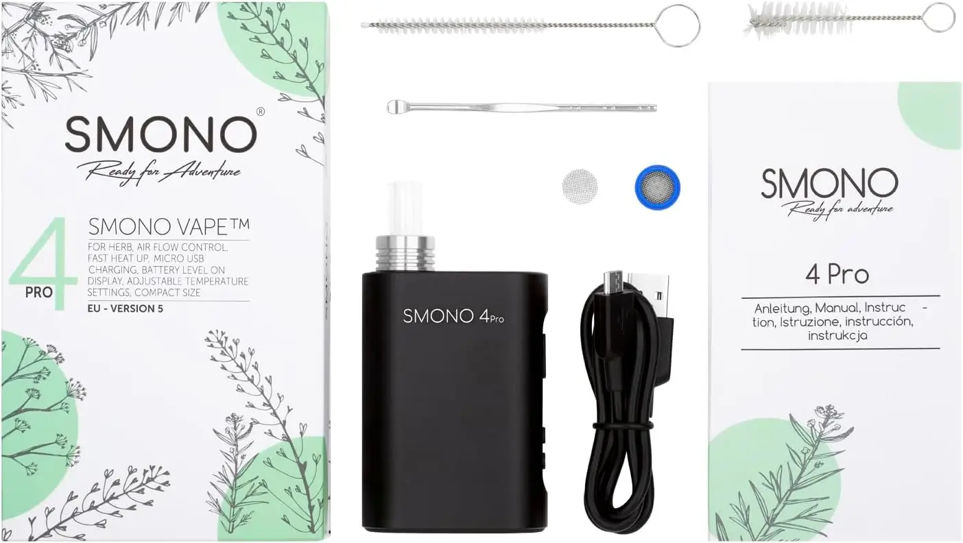 Smono 4 Pro vaporiser – Alchimia Grow Shop